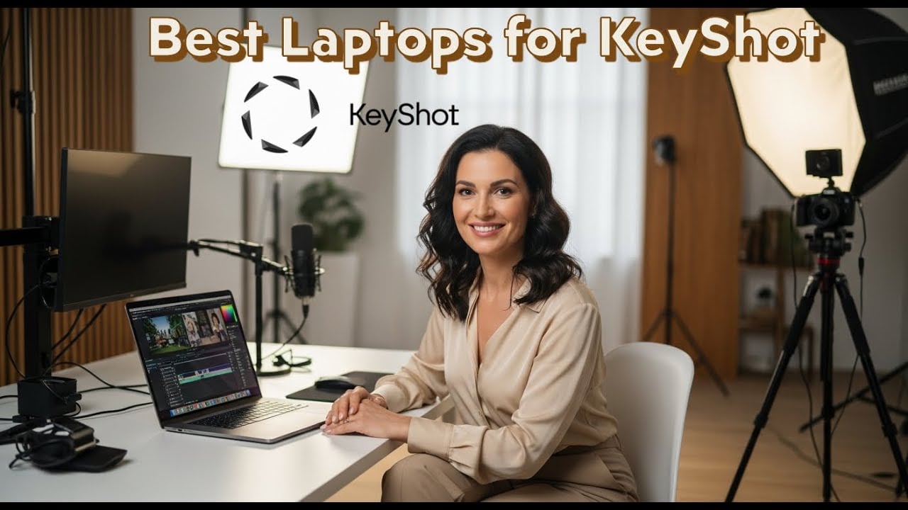 Best Laptops for KeyShot (2026) #keyshot