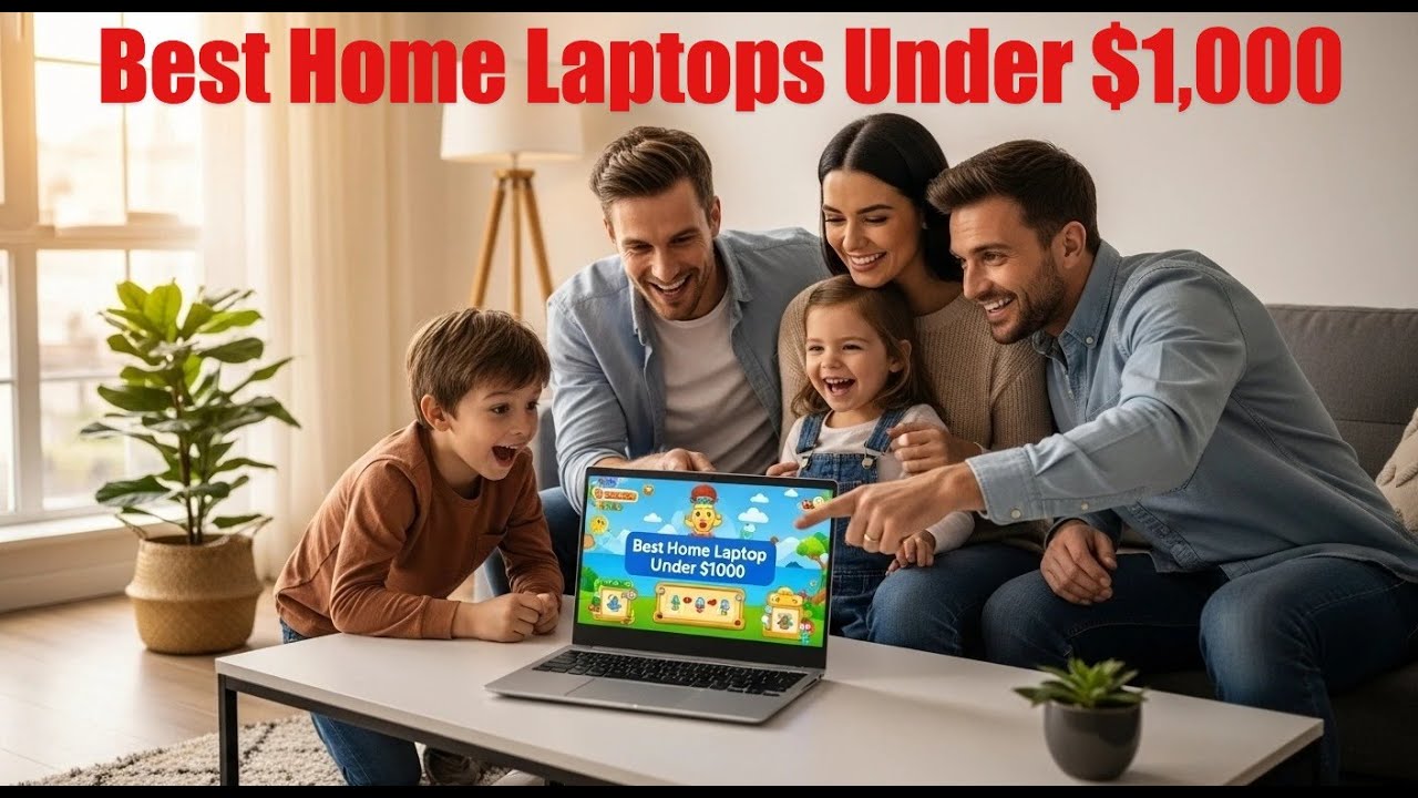 Best Home Laptops Under $1000 (2026)