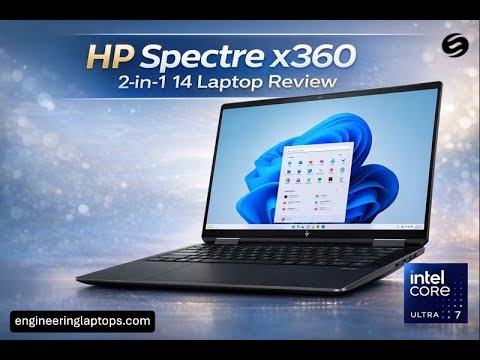HP Spectre x360 2 in 1 14 Laptop Review (2026)