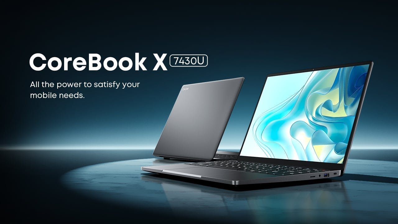 Meet the All-New CHUWI CoreBook X 7430U 14" 2K Laptop | Ryzen 5 7430U | 16GB RAM | 512GB SSD | Win11