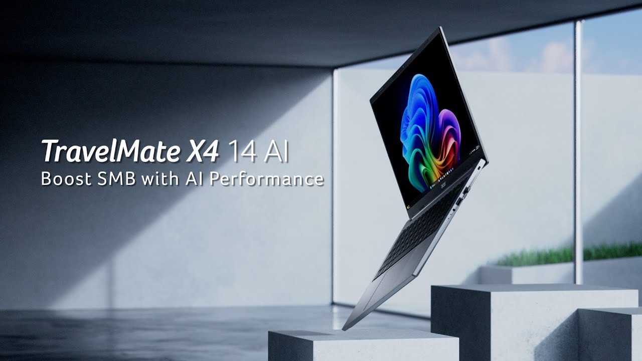 Acer TravelMate X4 14 AI | Boost SMB with AI Performance | Acer