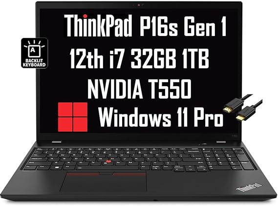 Best laptops for Lumion - Lenovo ThinkPad P16s