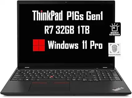Best laptops for mechanical engineering students - Lenovo ThinkPad P16s