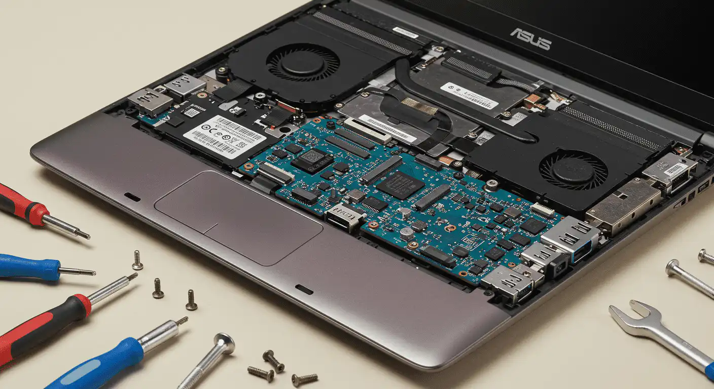 Asus Tops New Laptop Reparability Rankings