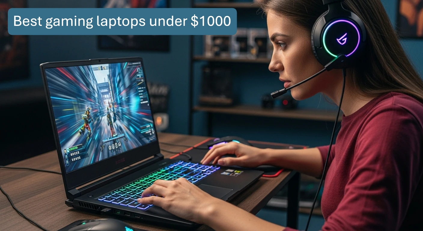 Best gaming laptops under $1000