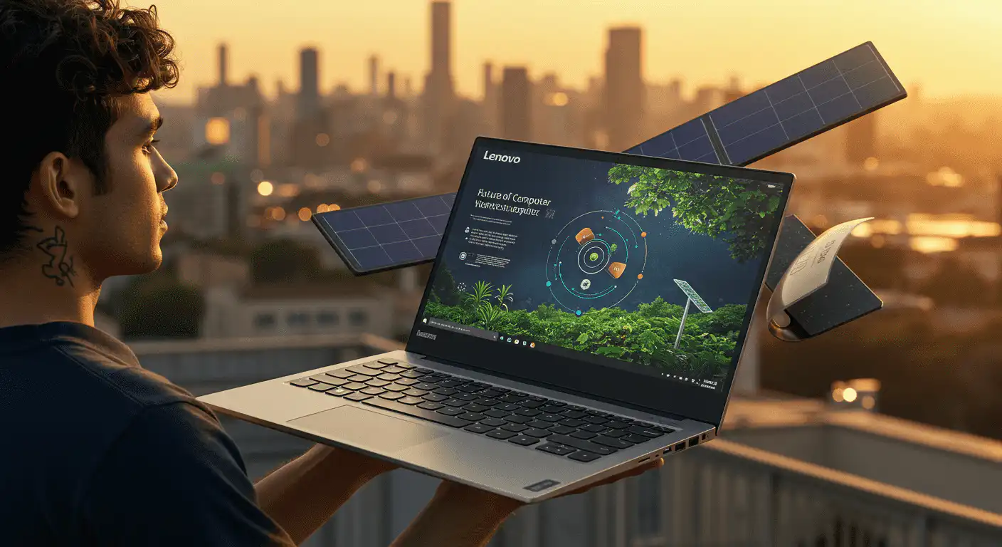 Lenovo: Foldable, Solar Laptops Spark Future Tech Dreams