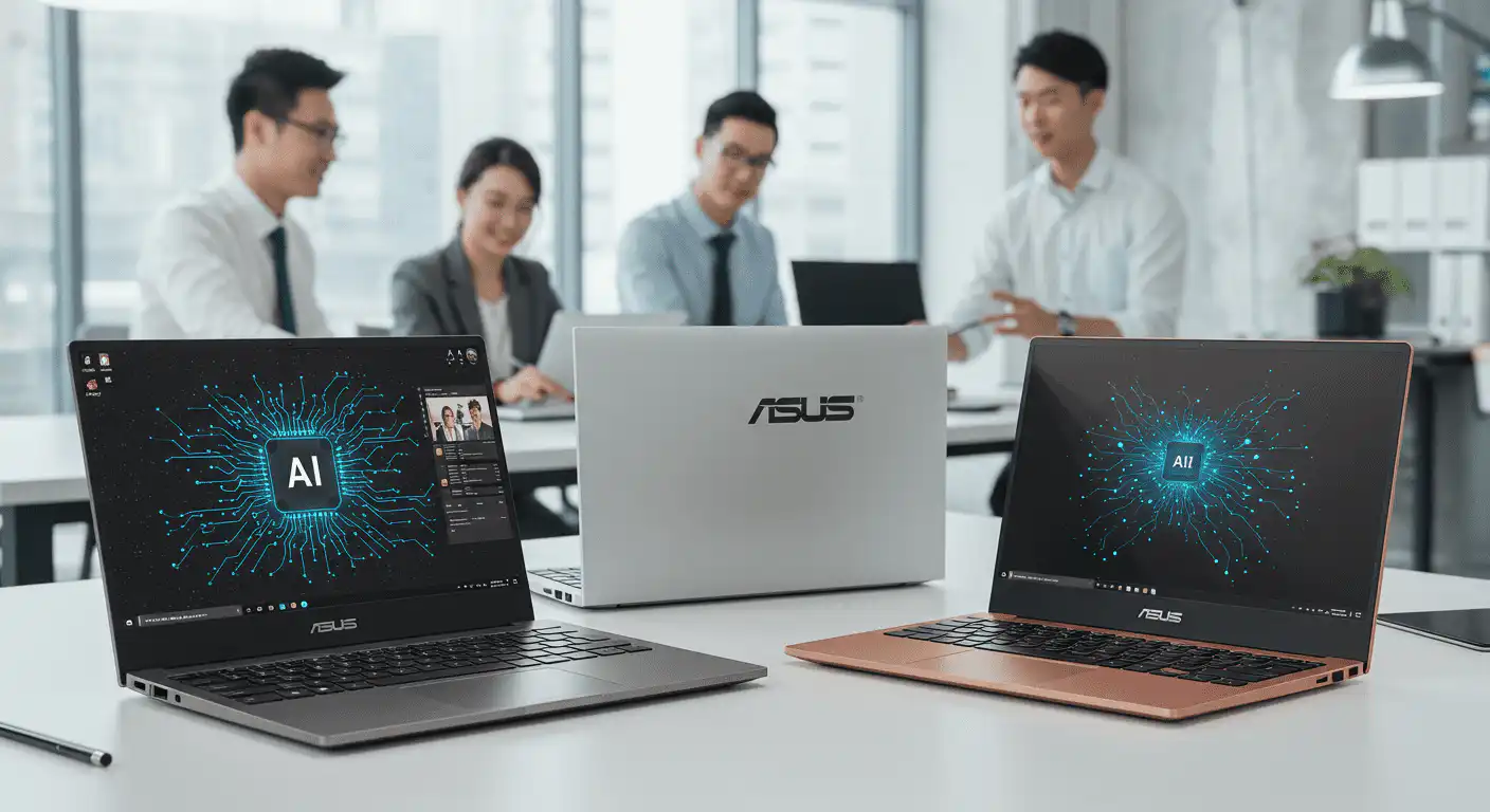 ASUS Empowers SMEs with New AI-Powered ExpertBook Series