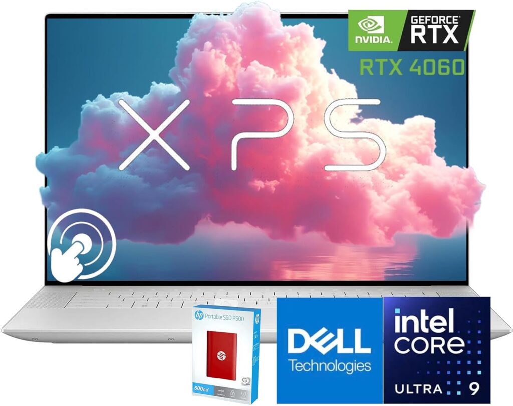 Dell XPS 16 AI Powered OLED UHD Touchscreen Laptop