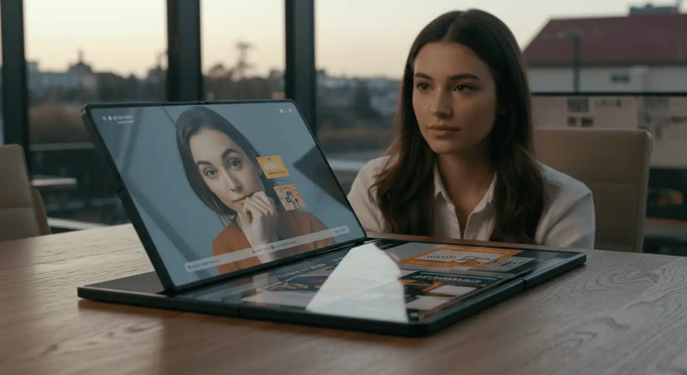 Amazon foldable screen laptop