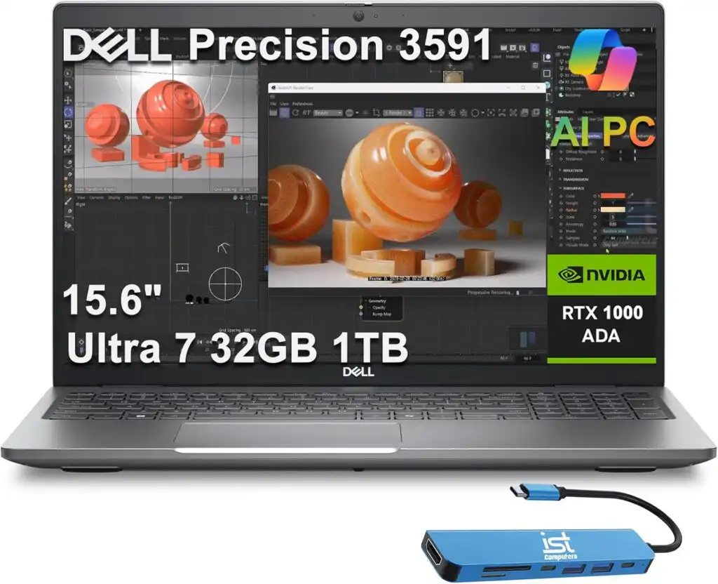 Dell Precision 3591 Mobile Workstation AI