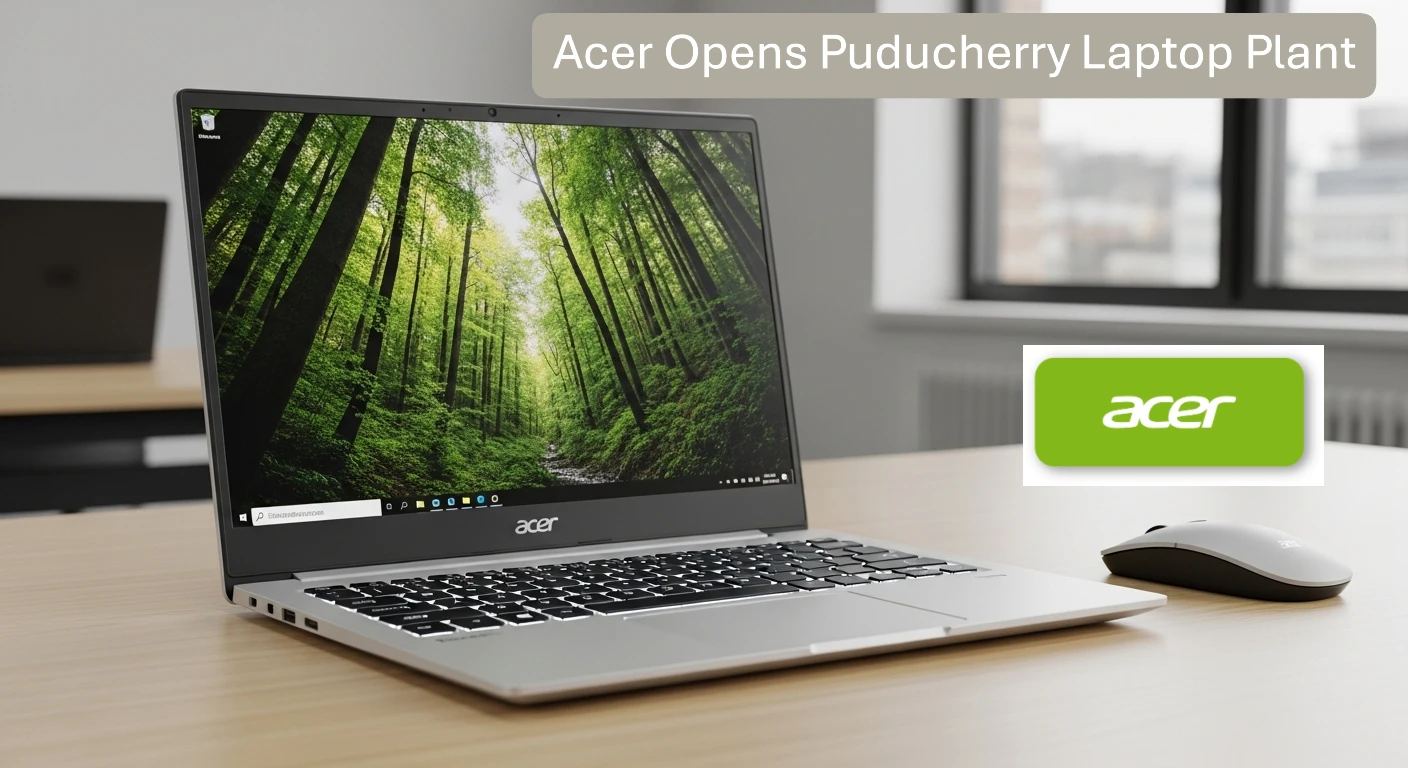 Acer Opens Puducherry Laptop Plant