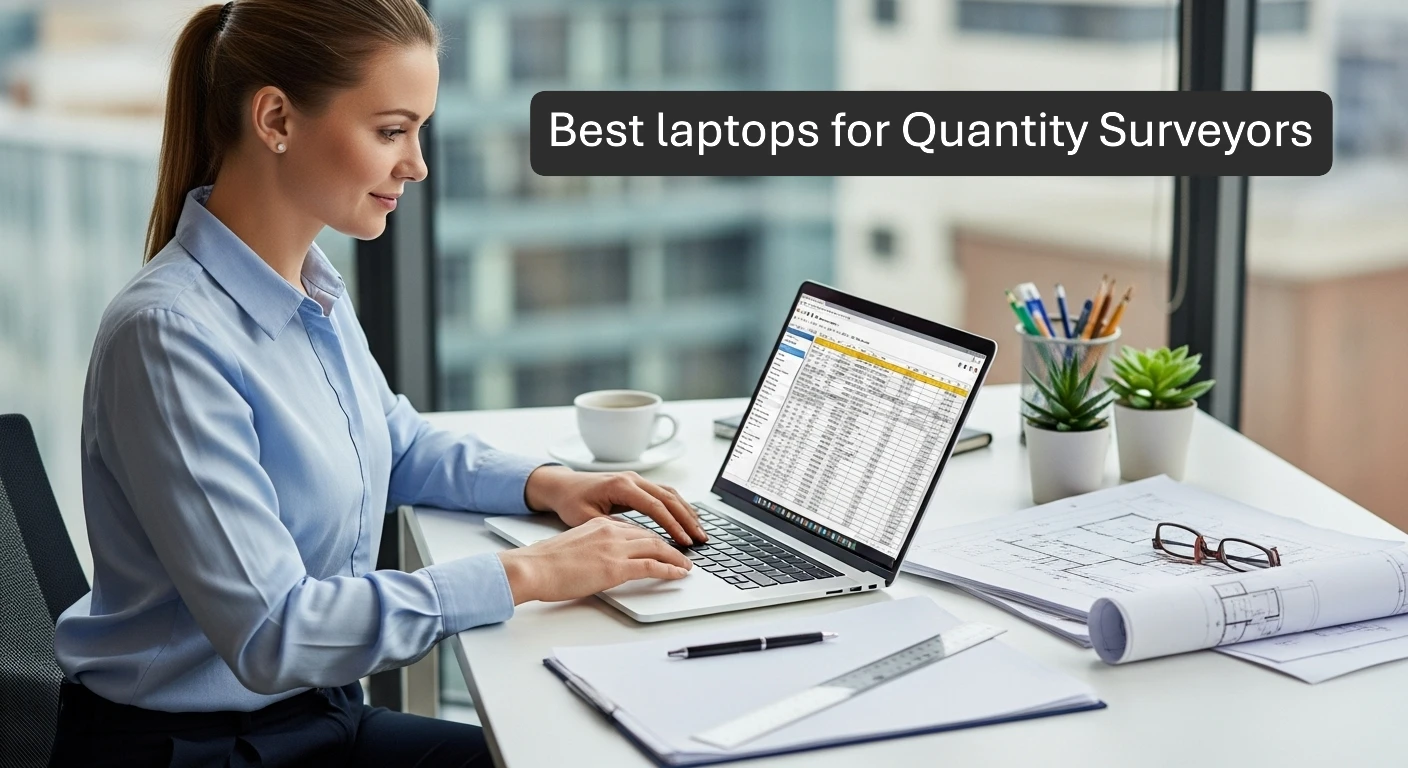 Best laptops for Quantity Surveyors