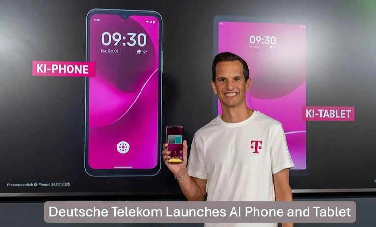 Deutsche Telekom Launches AI Phone and Tablet