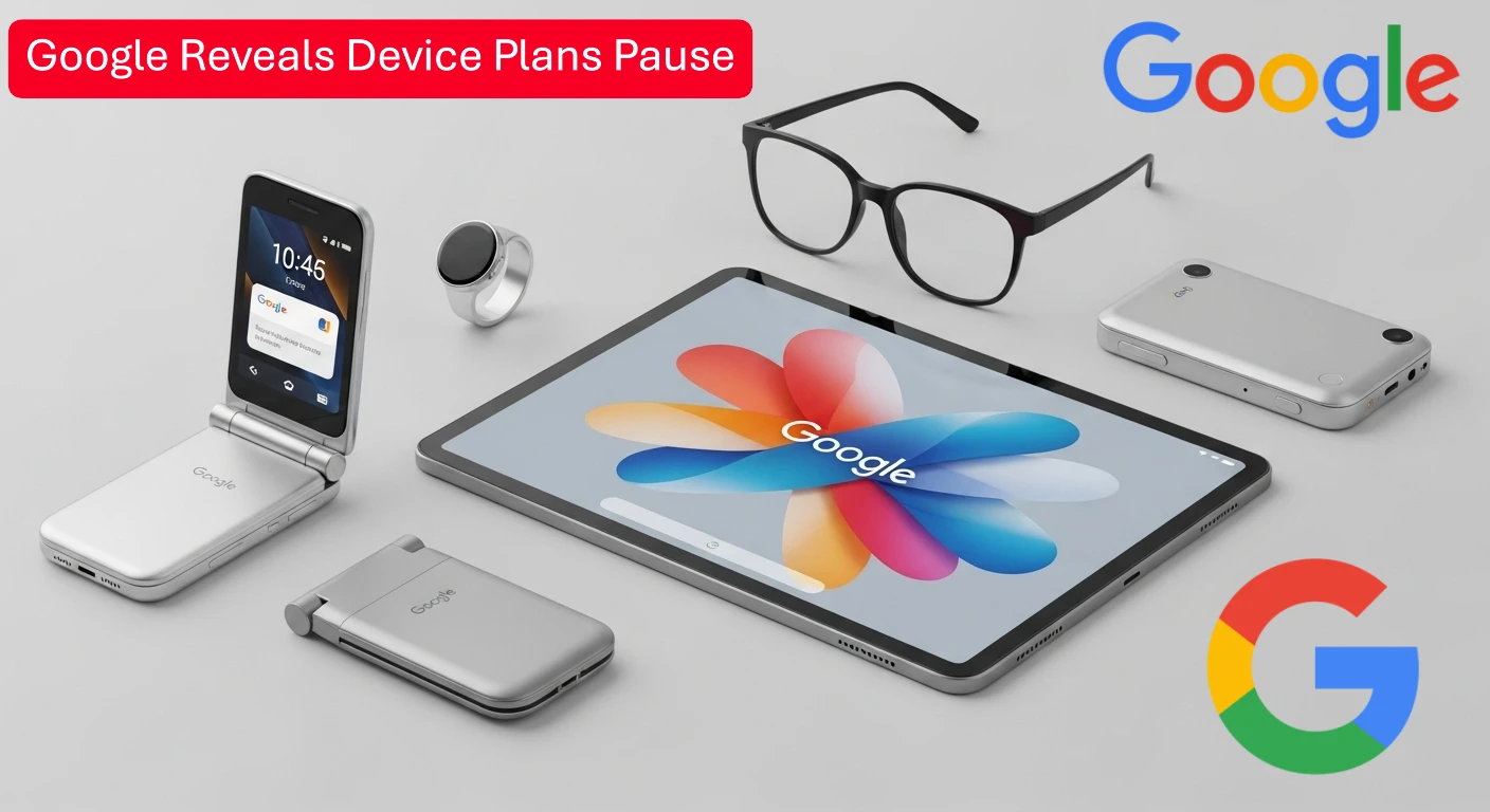 Google Reveals Device Plans Pause