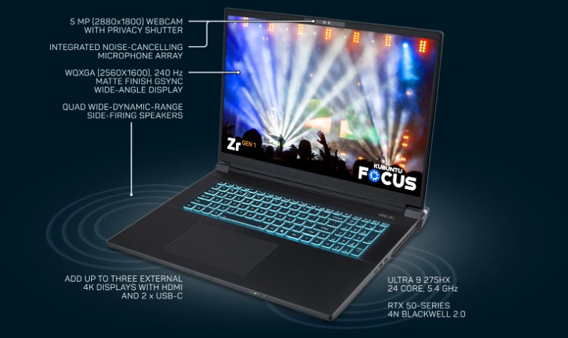 Kubuntu Focus Zr GEN 1