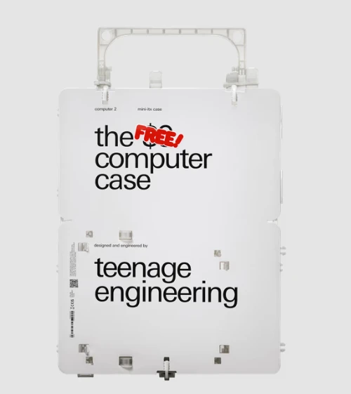 Teenage Engineering’s Free Plastic PC Case