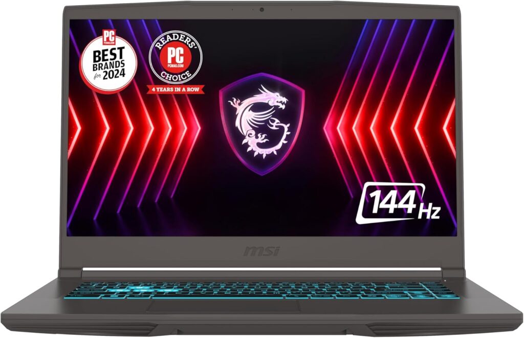 msi Thin 15 144Hz FHD Gaming Laptop