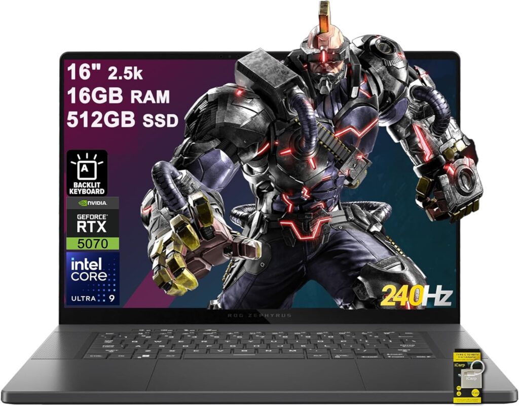 ASUS ROG Zephyrus G16 Gaming AI Laptop