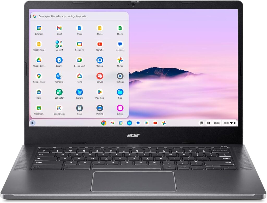 Acer Chromebook Plus 514 Laptop with Google AI