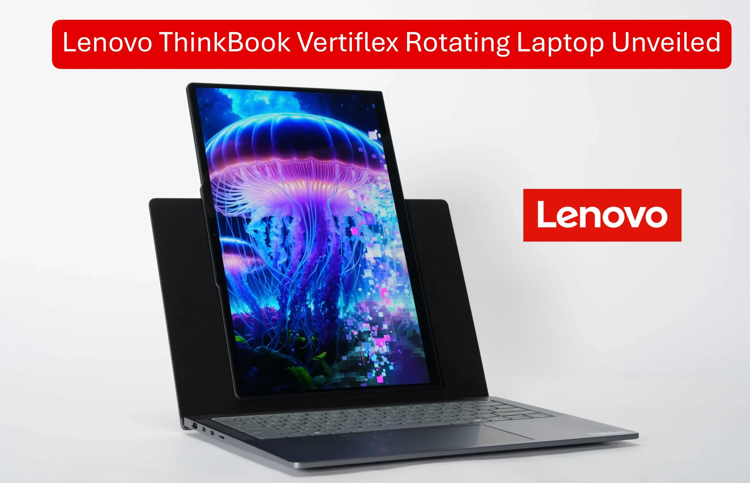 Lenovo ThinkBook Vertiflex Rotating Laptop Unveiled