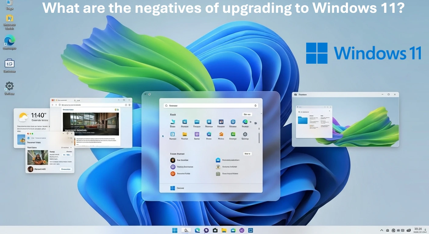 What are the negatives of upgrading to Windows 11