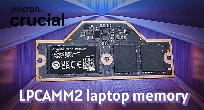 LPCAMM2 laptop memory