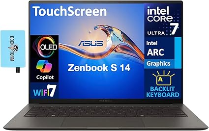 ASUS Zenbook S 14 AI PC Laptop