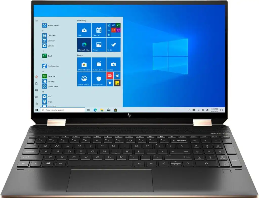 HP Spectre X360 15.6-inch 4K