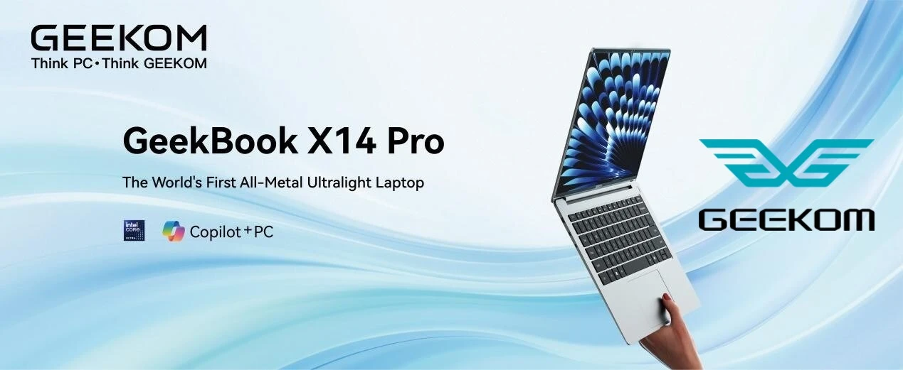 GEEKOM Launches Ultralight GeekBook X14 Pro Laptop