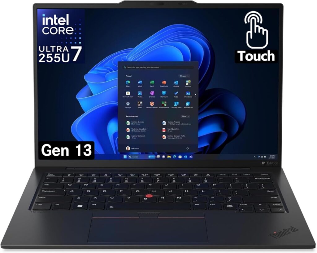 Lenovo Gen 13 ThinkPad X1 Carbon Touchscreen Laptop