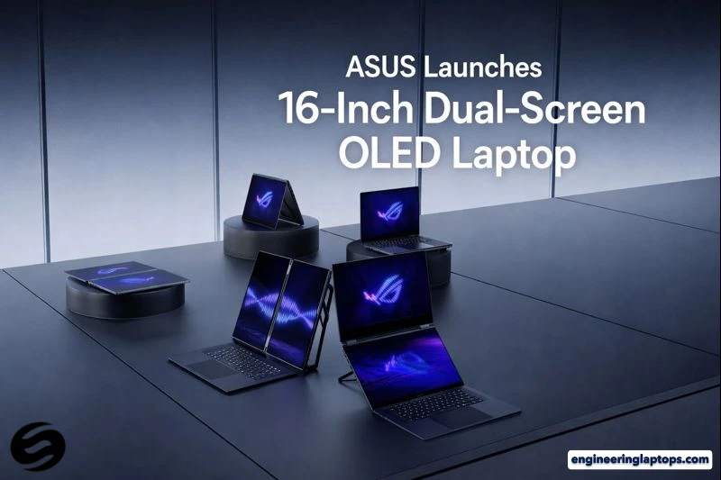 ASUS Launches 16-Inch Dual-Screen OLED Laptop