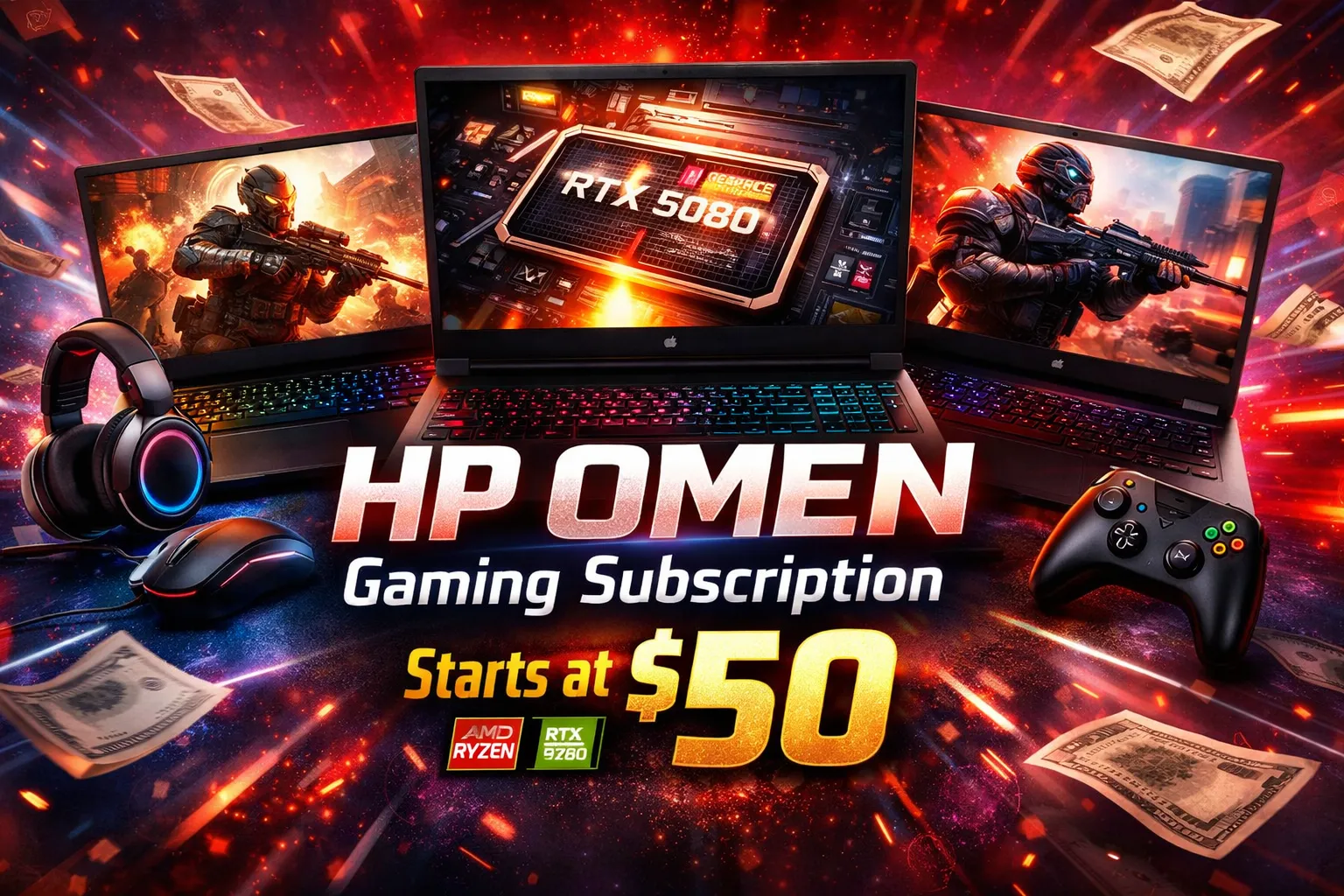 HP Launches OMEN Gaming Laptop Subscription Starting at $50