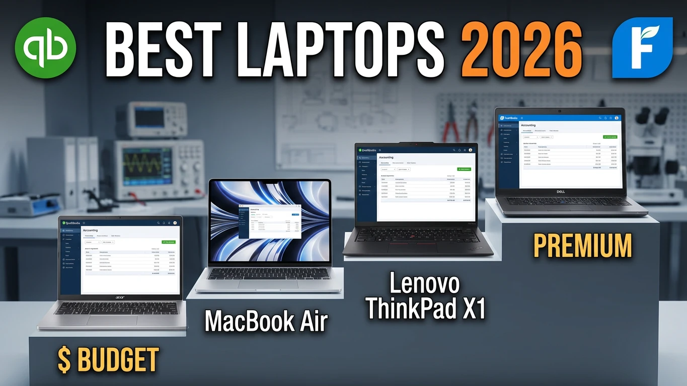 Best Laptops for QuickBooks & FreshBooks