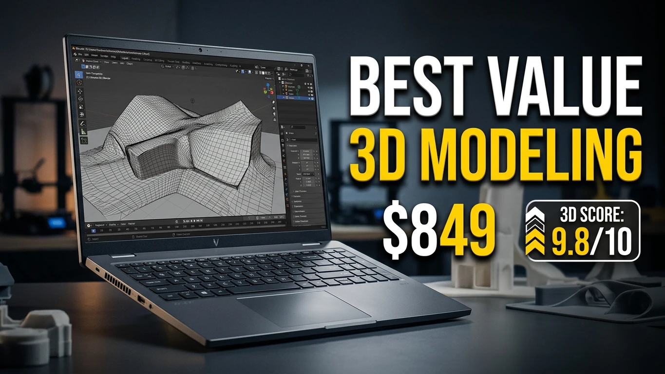 Budget Laptops for 3D Modeling