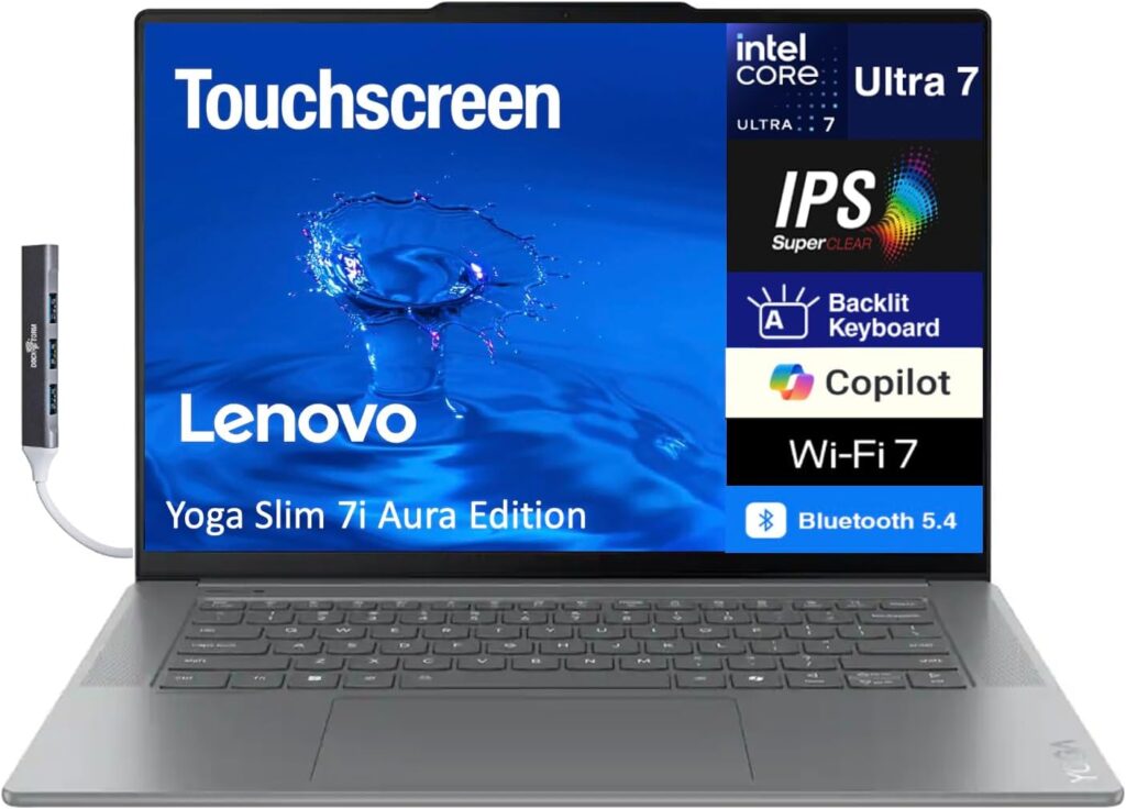 Lenovo Yoga Slim 7i Aura Edition Copilot + Laptop