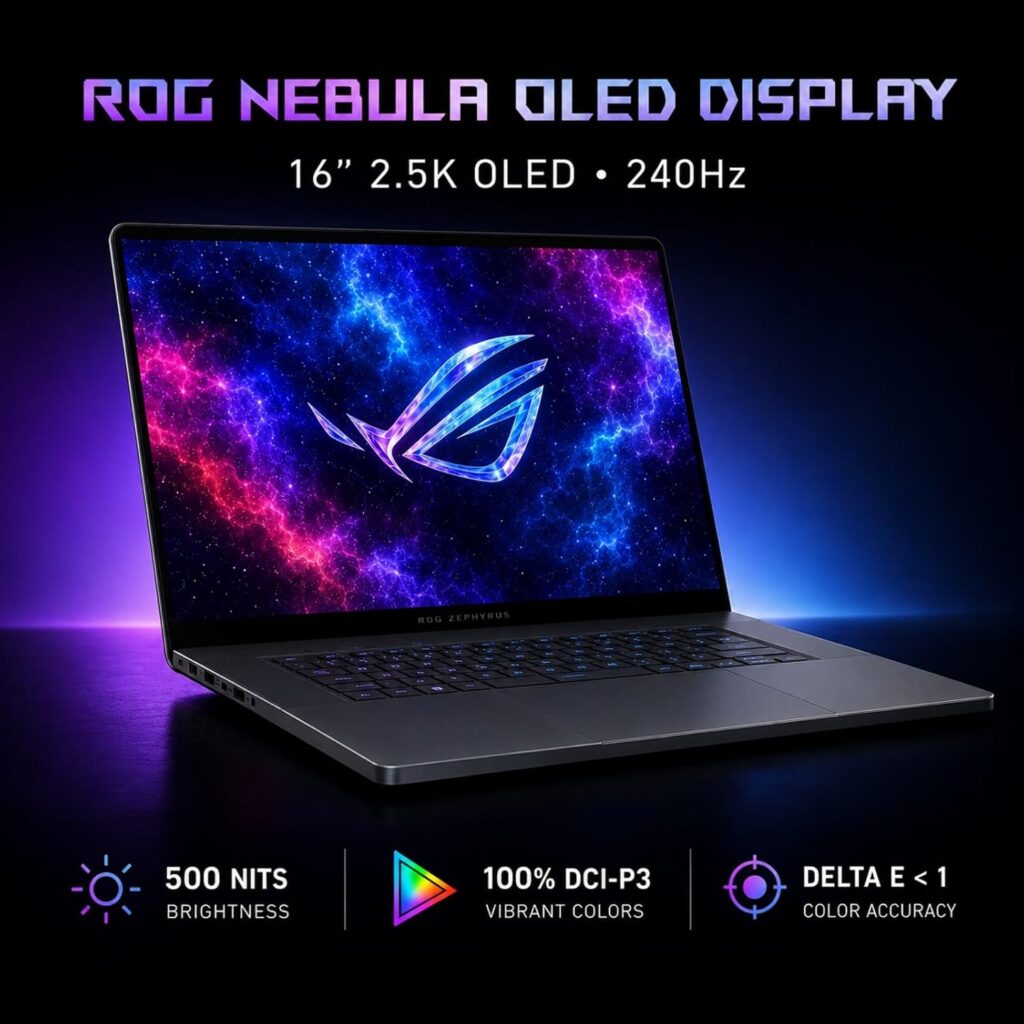 ASUS ROG Zephyrus G16 All-Around Gaming Laptop