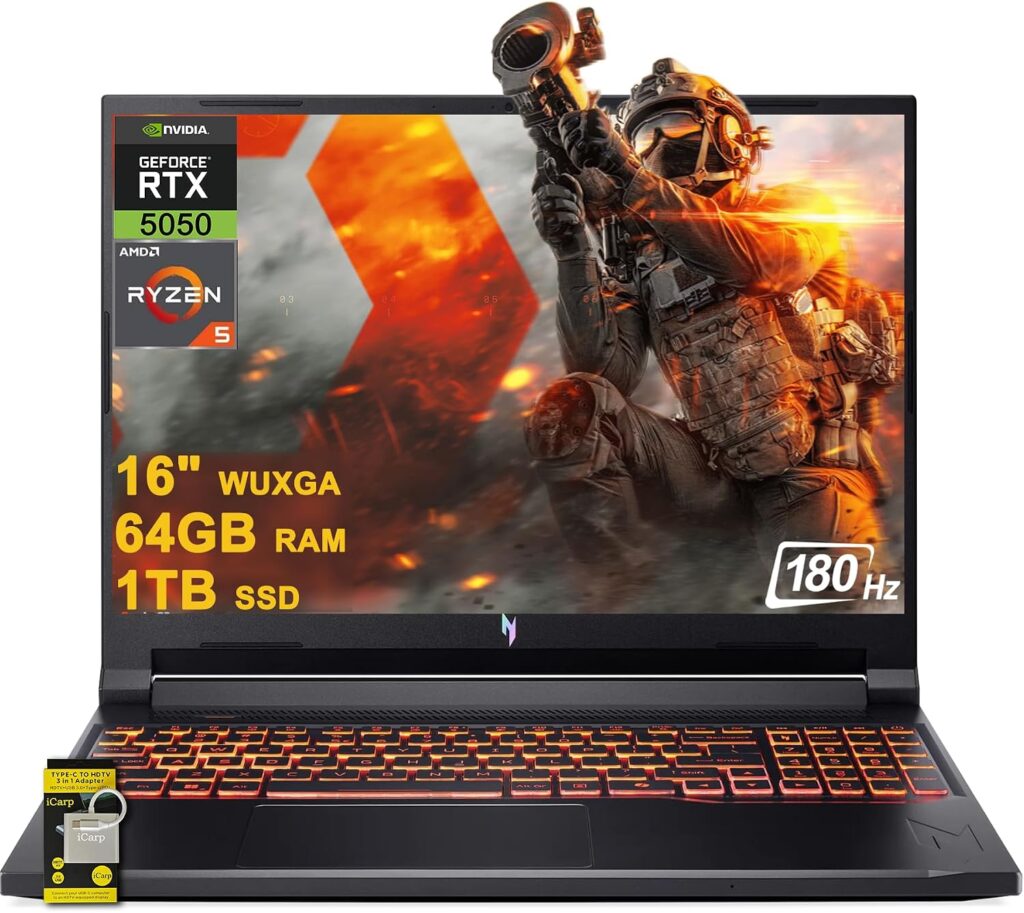 Acer Nitro V 16 AI Gaming Laptop