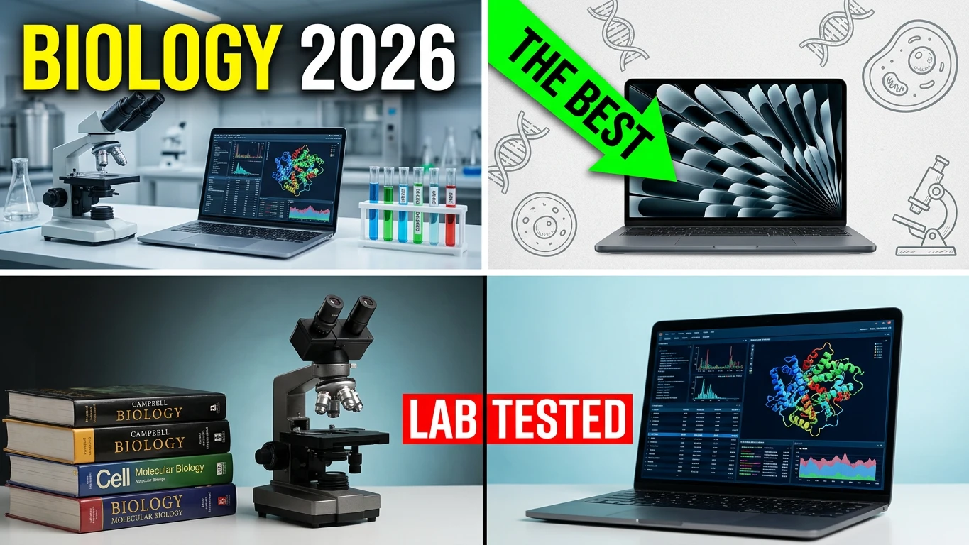 Best Laptop for Biology Majors (2026) – Tested for Lab Work