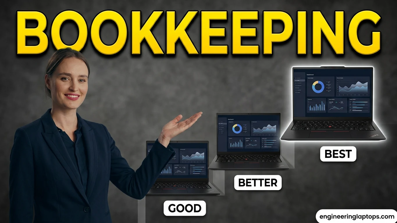 Best Laptop for Bookkeeping Business (2026) — 23 Hours of Battery