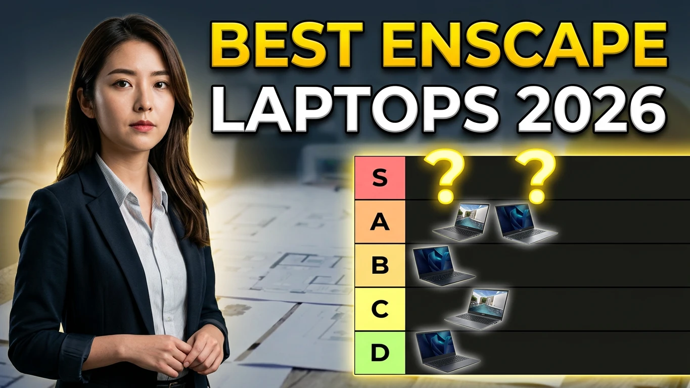 Best Laptop for Enscape (2026) — (Tested & Benchmarked)