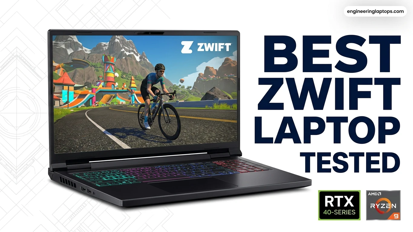 Best Laptop for Zwift (2026) — Tested Against Real Data