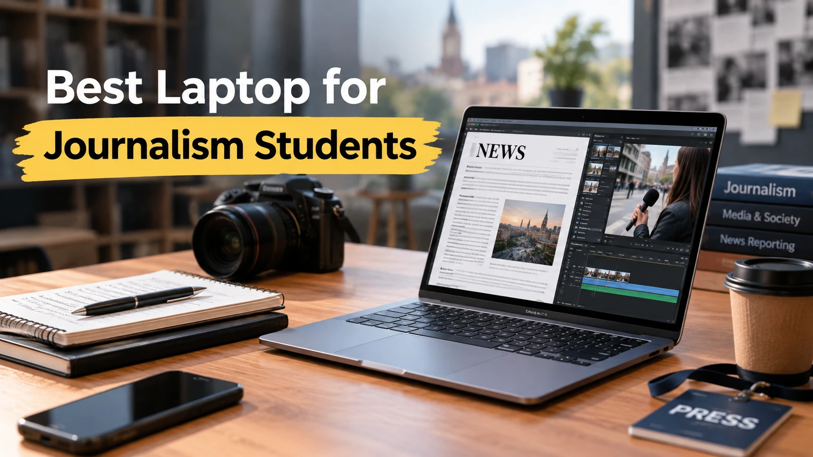 Best Laptop for Journalism Students (2026) — Lab-Tested Top 5