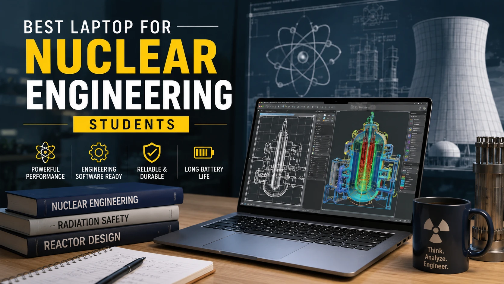 Best Laptop for Nuclear Engineering Students (2026) — Real Lab Data